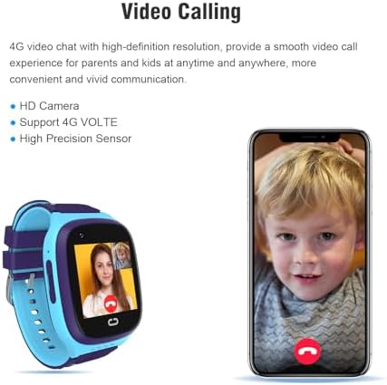 4G Kids Smart Watch with GPS and Video Call