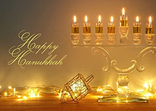 BELECO 6x4ft Hanukkah Photography Backdrop