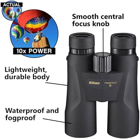 Nikon PROSTAFF 5 10x50 Binoculars with Case and Strap