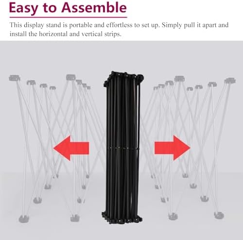 Portable Collapsible Photo Booth Backdrop Frame 10ft H x 15ft L