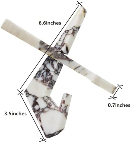 Natural Marble Stand for Phones Tablets and Decor
