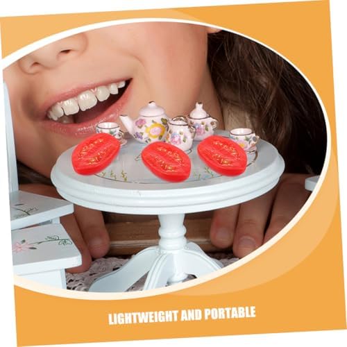 Zerodeko 10pcs Lifelike Cherry Tomato Models