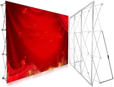 Portable Pop Up Display Stand 10x10ft Aluminum Frame