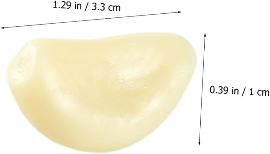 10pcs Artificial Garlic Flakes for Photo Studio Props