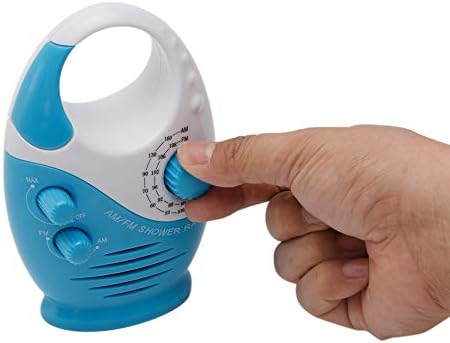 Saycker Shower Radio with AM FM and Top Handle
