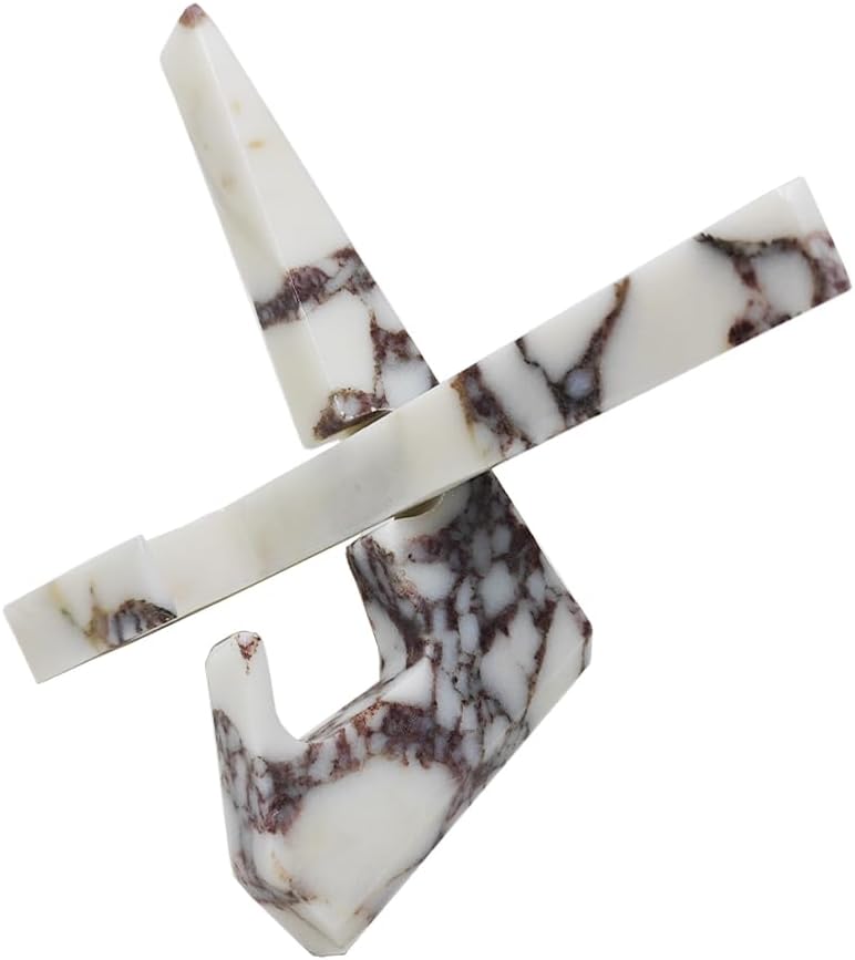 Natural Marble Stand for Phones Tablets and Decor