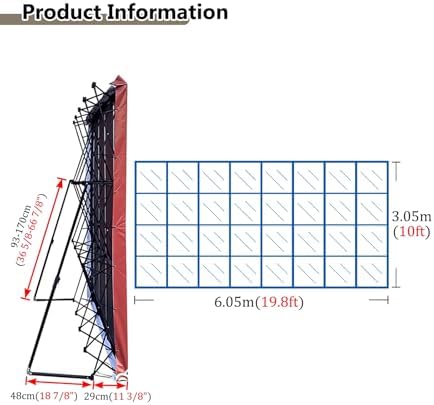 Show Exhibit Display Booth Stand with Fixing Strips and Back Support Bars