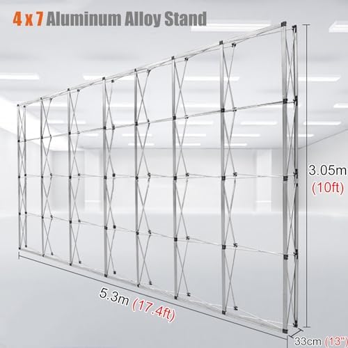 Portable Aluminum Pop-Up Display Stand 10ft x 174ft