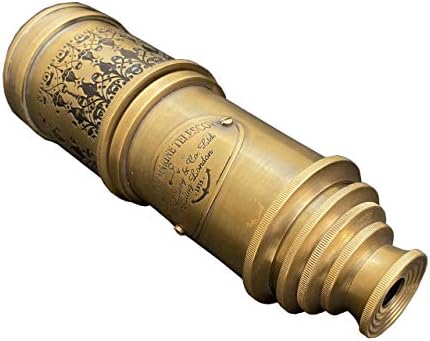 Brass Handheld Pirate Spyglass Telescope