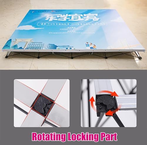Portable Aluminum Pop-Up Display Stand 10ft x 174ft