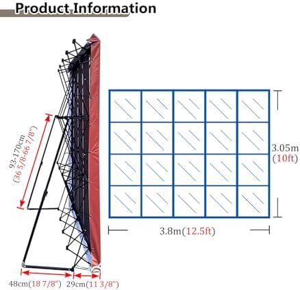 Lightweight Pop Up Display Frame with Tension Fabric Backdrop