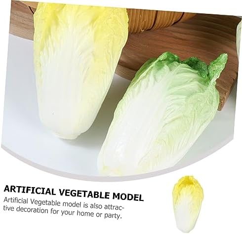 Zerodeko Realistic Chinese Cabbage Artificial Display Posing Prop