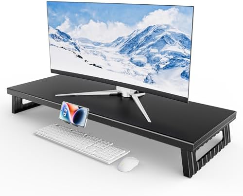 All-Metal Foldable Monitor Stand 80kg Heavy Duty