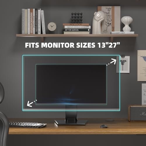 Jakeko Lay Flat Low Profile Monitor Stand For 14-24 Screens