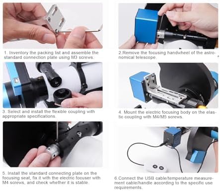 Akozon Astronomical Electric Focusing Telescope Attachment