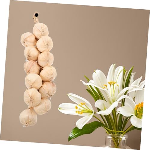 Mobestech Artificial Garlic String Hanging Decor