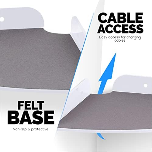 2-Pack 85 Universal Corner Shelf Wall Mount Holder