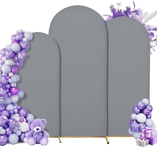 Premium Spandex Wedding Arch Cover 72ft Fitted Backdrop