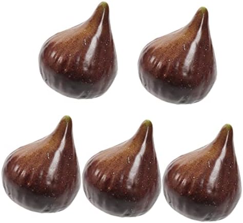 5Pcs Lifelike Simulation Fig Props for Photography and Party Display