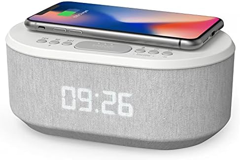 i Box Dawn Radio FM Bluetooth Speaker with Wireless Charging