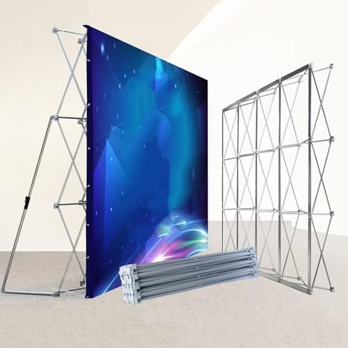 EXCLURA Fabric Pop Up Display Stand for Exhibitions