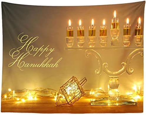 BELECO 6x4ft Hanukkah Photography Backdrop