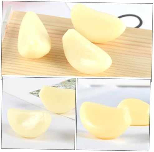 LIFKOME 12pcs Artificial Garlic Flakes Posing Props