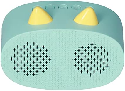Cute Cat Ear Bluetooth Speaker with Dual Alarm