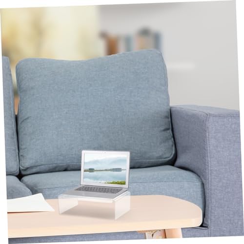 ARTIBETTER Acrylic Monitor Stand with Swivel and Vertical Adjustment