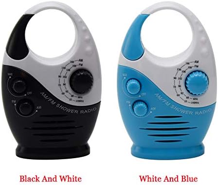 Saycker Shower Radio with AM FM and Top Handle