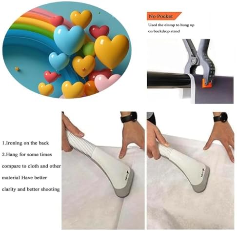 Rainbow Arch Balloon Photography Background 7x5 Feet Clear