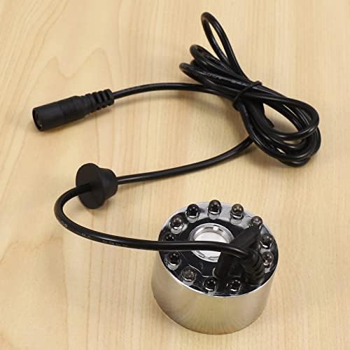 Bloepum Ultrasonic Mist Maker with 12 LED Lights
