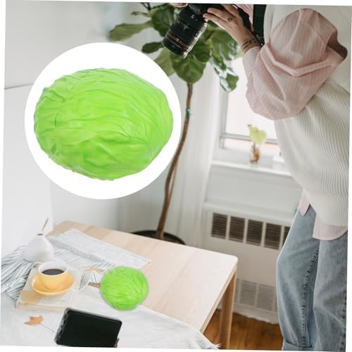 Wakauto Realistic Artificial Cabbage Photo Prop