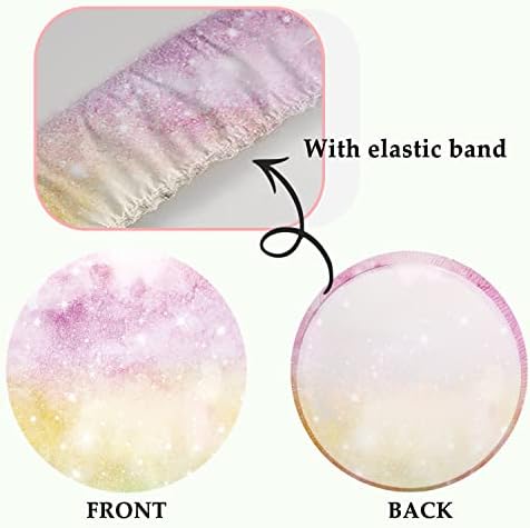 OERJU 72x72ft Round Space Backdrop Cover