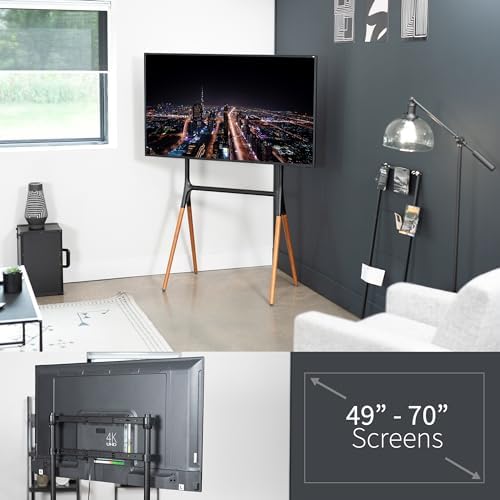 VIVO Artistic Easel TV Stand 49-70 Inch LED LCD