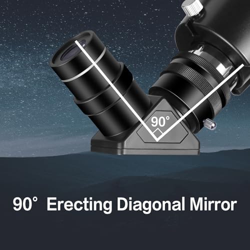 SOLOMARK 80mm Aperture Refractor Telescope for Adults Kids and Beginners