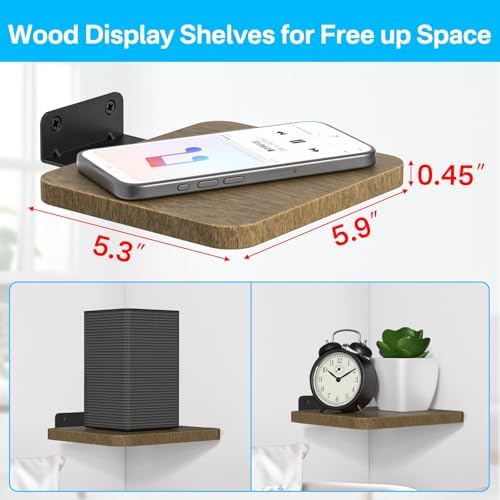 Universal Rear Speaker Shelves for Samsung Roku Sony JBL Vizio LG