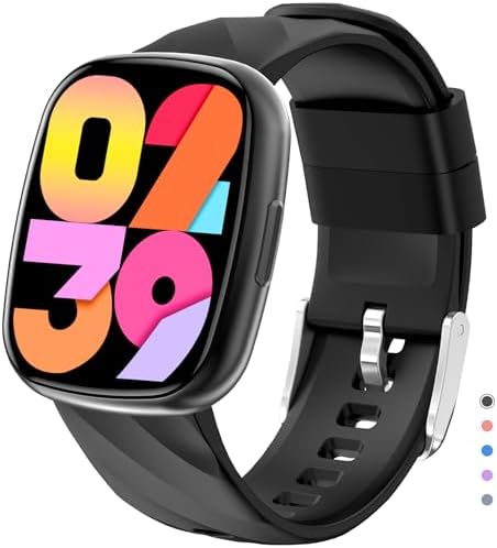 AYATAHA Smart Watch for Kids Ages 5-15 S60K Black