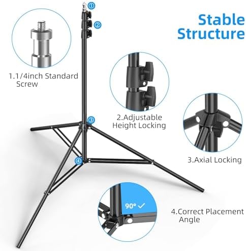 EMART 85 x 5ft T-Shape Backdrop Stand Kit