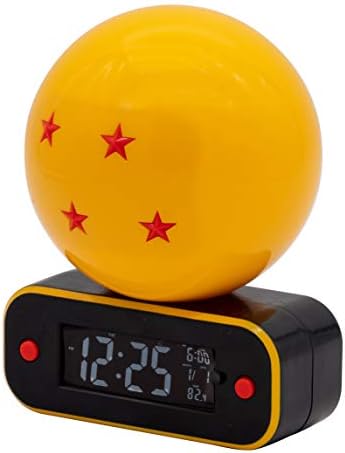 Dragon Ball Z Alarm Clock Speaker with 12-Hour Display