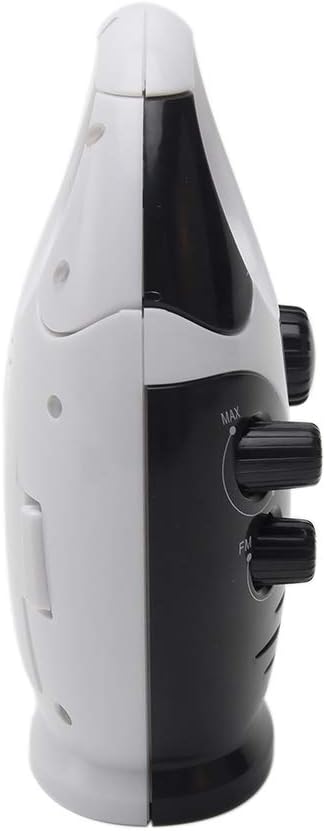 Pilarmuture Waterproof Shower Radio with Adjustable Volume and AMFM Tuning Black