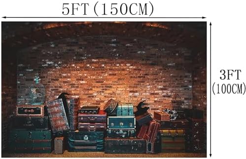 Platform 9 King Train Station Photo Backdrop 5x3ft