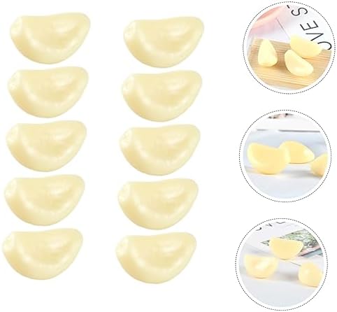 10pcs Artificial Garlic Flakes for Photo Studio Props