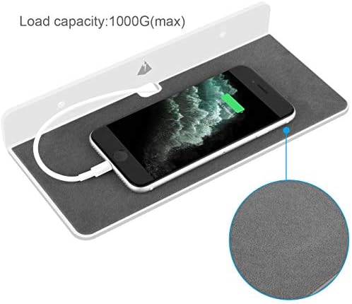 TXEsign Wall Shelf Speaker Mount 9-Inch White