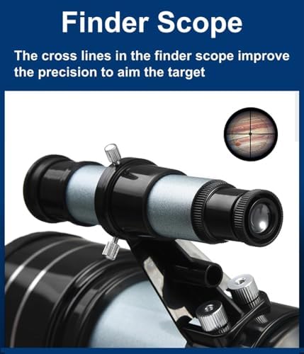 Hoorawwi 70mm Aperture Telescope for Kids and Adults