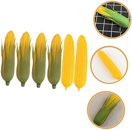 Zerodeko 6Pcs Artificial Corn Cob Posing Prop