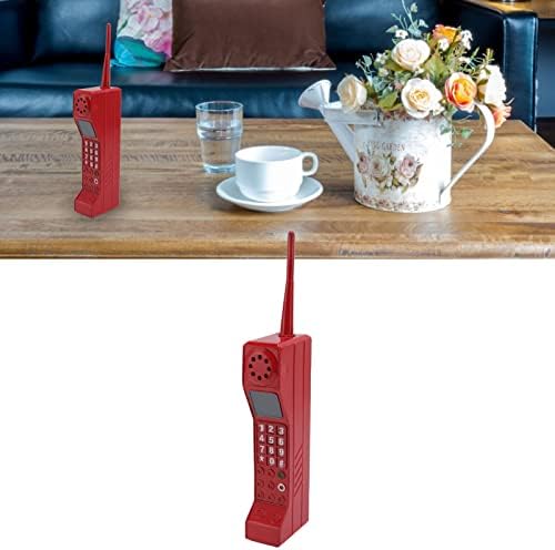 Retro Brick Phone Prop for Photography and Home Decor