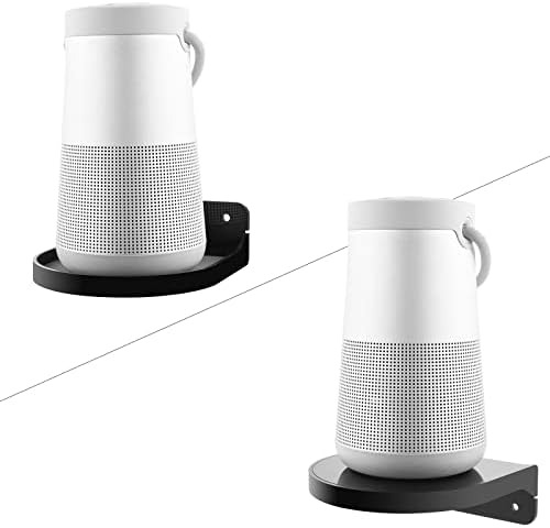 TXEsign 2 Pack 5 Inch Floating Shelves Black