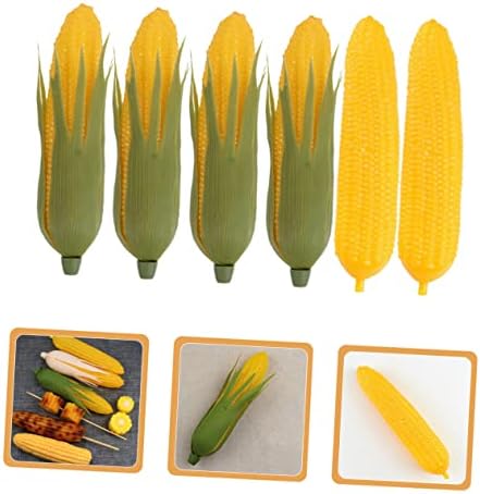 Zerodeko 6Pcs Artificial Corn Cob Posing Prop