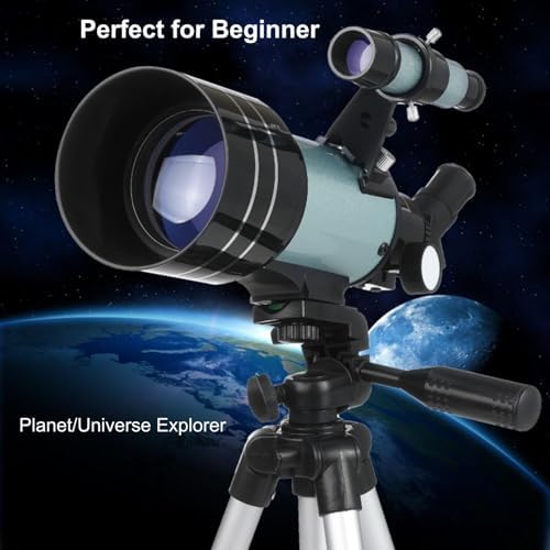 Hoorawwi 70mm Aperture Telescope for Kids and Adults